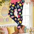 thumbnail image 5 of Xdegoge High Waisted Tights for Women Tummy Control Stretchy Colorful Easter Egg Print Yoga Leggings Athletic Workout Fitness Comfy Spring Pants, 5 of 5
