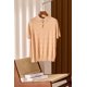 thumbnail image 3 of Polo de punto informal de negocios de mezcla de seda para hombre, novedad primavera/verano, 3 of 5