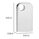 thumbnail image 3 of Liquidación de Rebajas de Hoy Memoria Usb 16 Gb onlyliua Memoria Usb Metálica 16 Gb 2.0, 3 of 7