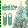 thumbnail image 4 of PARKWELL 7.6ft Pre-Lit Christmas Tree w/ 300 LED Lights,Artificial Christmas Tree Holiday Decor,Green, 4 of 8