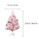 thumbnail image 4 of 1 juego Pink Xmas Tree Desktop Luminoso Mini árbol de Navidad Party Layout Props, 4 of 6