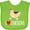 Apple Green, variant on Inktastic Chickens Cute Farm Animal Boys or Girls Baby Bib