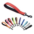 thumbnail image 5 of Frogued 12 Inches Short Dog Leash Heavy Duty Traffic Leashes with Carabiner Clip Reflective Nylon Dog Lead with Padded Handle for Large Medium Dogs (Grass Green), 5 of 13