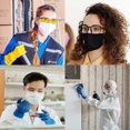 thumbnail image 4 of 4 Pack Reusable Silicone Anti-Fog Nose Bridge Pads - Self-Adhesive Anti-Fog Sponge - Used for Mask, Nose Bridge - Support Clip to Prevent Eyeglasses from Fogging-, 4 of 5