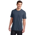 thumbnail image 1 of Mens Pocket Tee T-Shirt, Heathered Navy 2XL, 1 of 1