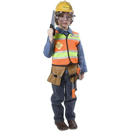 Dress Up America  Boys' Construction Worker Costume