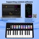thumbnail image 5 of Teclado MIDI M-VAVE de 25 teclas y 16 almohadillas de batería retroiluminadas con batería, 5 of 9