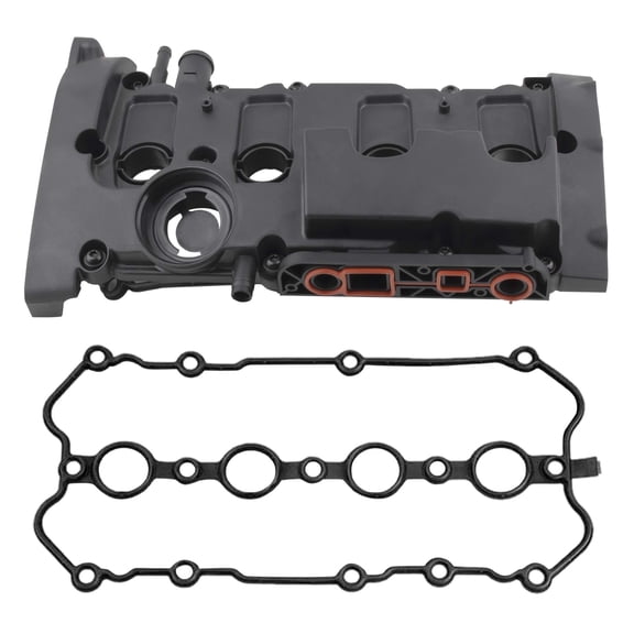 BOXI Engine Valve Cover with Gasket Fits for Audi A4 Quattro B7 2.0T 2005 2006 2007 2008 2009 | Replaces 06D103469N