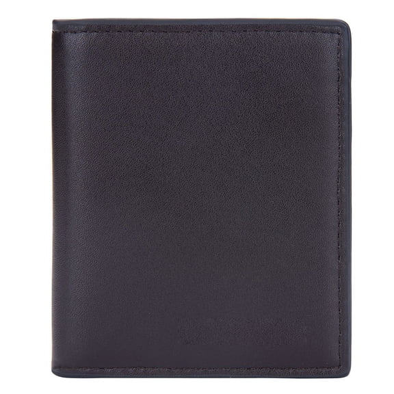 Mens Slim Bifold Wallet Minimalist Front Pocket Wallets for Men - Thin & Stylish - coffee