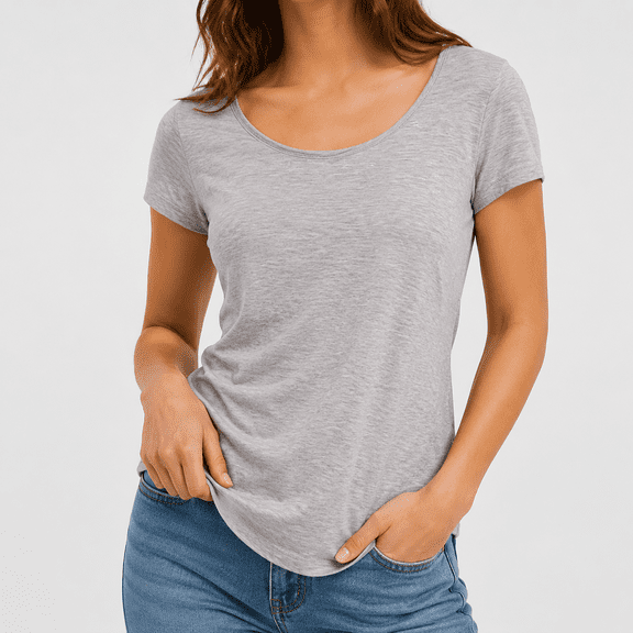Dpjklzsn Women's Short Sleeve Lounge Top, Easy Fit Everyday Shirt for Daily Wear, Work and Weekend Outfits
