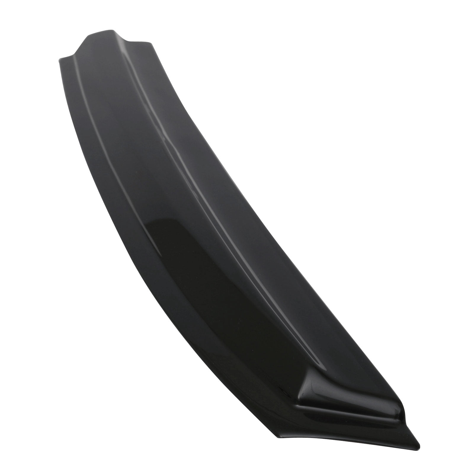 Ikon Motorsports Compatible with 17-21 Honda Civic Hatchback MU Style Acrylic Window Visors Vent Windshield Deflector Rain Guard 4Pc Set Outside Mount