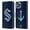 Plain, variant on Head Case Designs Officially Licensed NHL Seattle Kraken Jersey Leather Book Wallet Case Cover Compatible with Apple iPhone 14 Plus