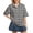 Gray #5, variant on Dresfit Polo Shirts for Women Plaid Short Sleeve Golf Shirts 2026 Summer Button Down Back To School Tops Breathable Lightweight Oversized Golf Graphic Tees S