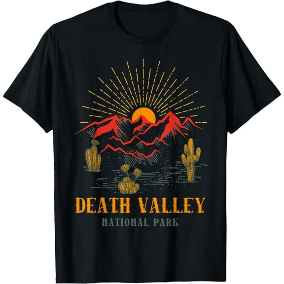 Death Valley National Park USA Graphic Unisex T-Shirt for Men Women Kids Toddler