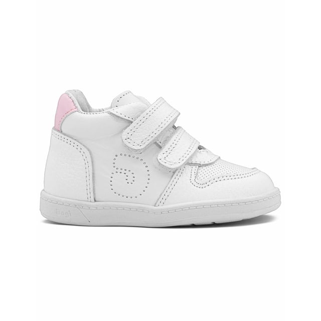 Tenis Bota Dogi Para Niña Soporte Arco 100%Piel Antiderrapante blanco 13
