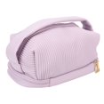 thumbnail image 4 of Bolsa de cosméticos cierre de cremallera de cuero PU resistente al agua bolsa de maquillaje fácil de limpiar para viajes ANGGREK Otros, 4 of 8