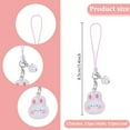 thumbnail image 2 of 12 Pcs 12 Styles Phone Charms Sets Resin Pendant Mobile Straps Cute Animal Phone Strap Charms Colorful Phone Charm Accessories for Cell Phone Keychain Bag DecorMixed Color, 2 of 6