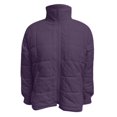 thumbnail image 5 of UJNDER Women's Lightweight Oversized Long Sleeve Packable Jacket Warm Short Winter Jackets for Women Purple M, 5 of 6