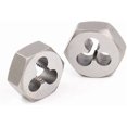 thumbnail image 4 of HUGFEGWE Hex Rethreading Die, BSW 3/16-24 Carbon Steel Thread Die, Hex Rethreading Die Machine Thread Die, Hexagon Taper Pipe, 1 Pcs CJB91-22856, 4 of 7