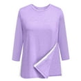 thumbnail image 5 of Shoulder Surgery Shirts for Women Long Sleeve Post Surgery Adaptive Clothing Tear Away Tops, 5 of 5