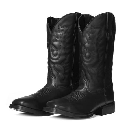

TuffRider Scout Mens Western Boot-Black-7.5