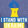 thumbnail image 3 of CafePress - I Stand With Ukraine T Shirt - Mens Tri-blend T-Shirt, 3 of 4