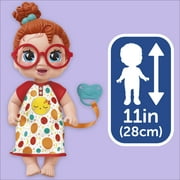 Baby Alive Lil Dreamer Dottie Doodle Red Hair Baby Doll Sleepover Toy for Girls & Boys 3+