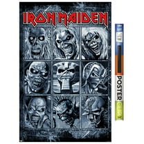 Iron Maiden - Grid Wall Poster, 22.375" x 34"