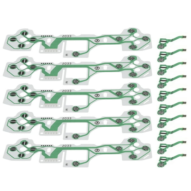 Juego de 5 cables planos flexibles FPC, repuesto de cable flexible para mando de PS5