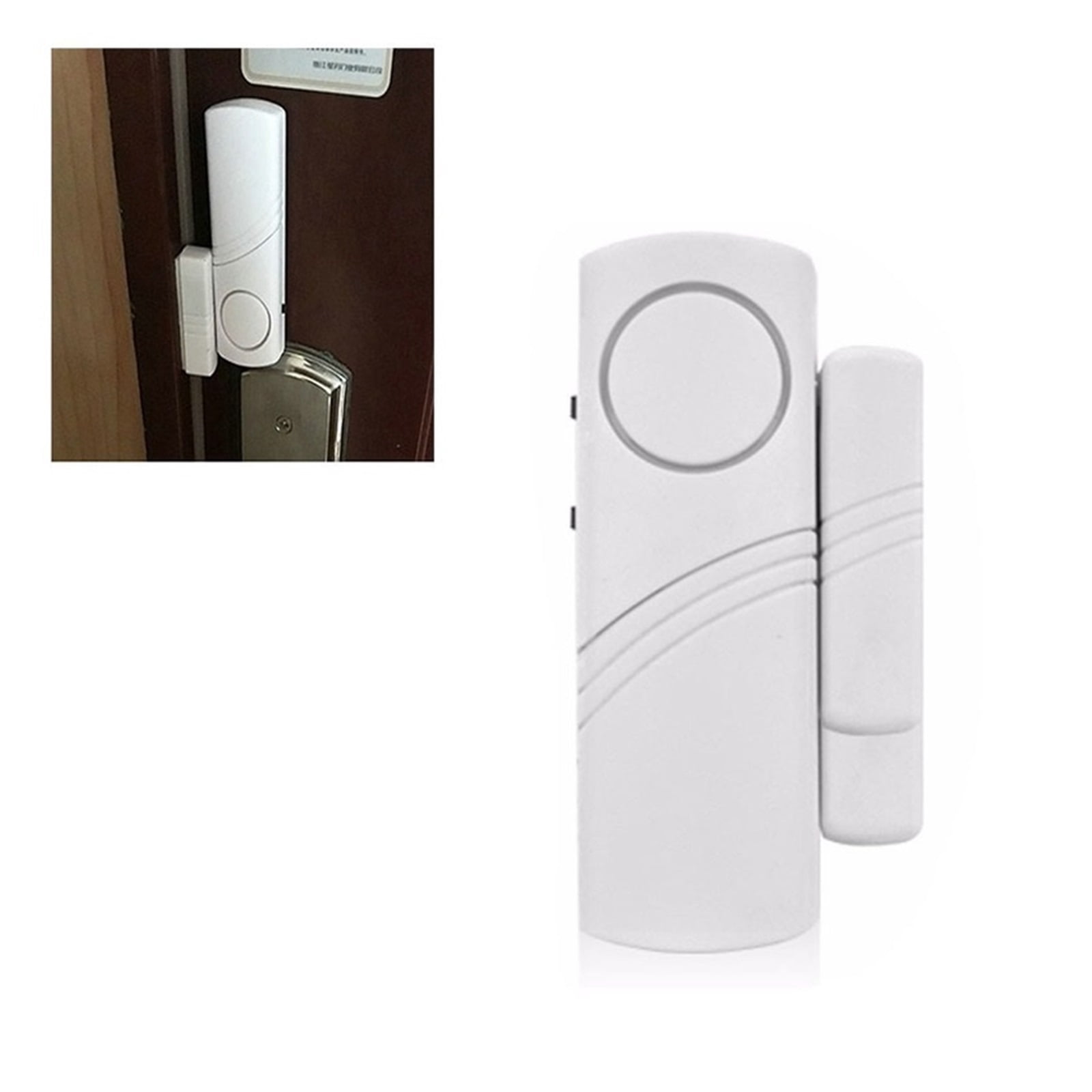 Door Window Wireless Burglar Alarm with Magnetic Sensor Alarm Home Door Open Detectors Safety Wireless System Security Device ,Easy Install