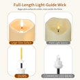 thumbnail image 2 of Velas sin llama ANGELLOONG con mando a distancia, juego de 3, decoración de mesa, 2 of 7