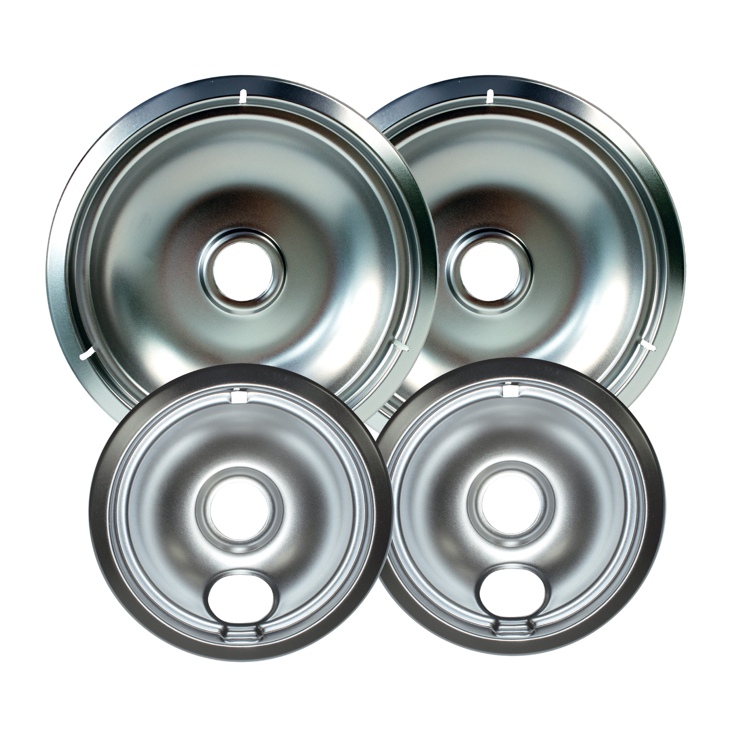 Range Kleen RGP200 One Round Style H Heavy Duty Chrome Drip Pan