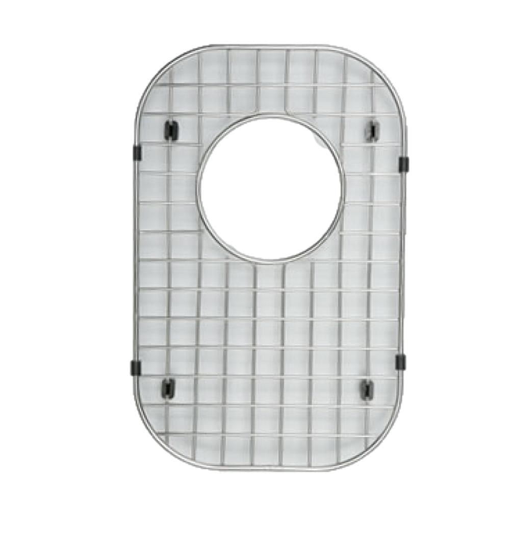 American Imaginations 13 pouces. L X 16,5 po. D Grille d'évier de cuisine en acier inoxydable de couleur chrome AI-34873