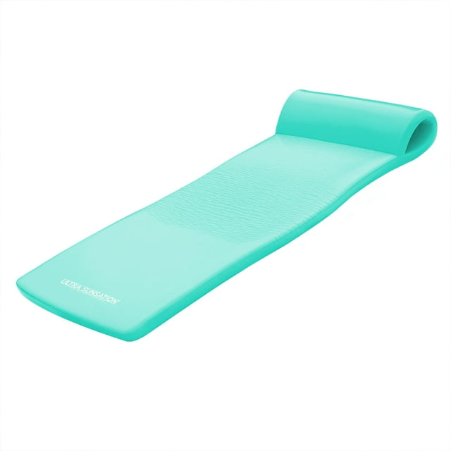 TRC Recreation Ultra Sunsation 2.5" Thick Foam Pool Float Mat, Mint Green