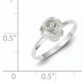 thumbnail image 2 of 925 Sterling Silver 8mm Rose Ring, 2 of 2