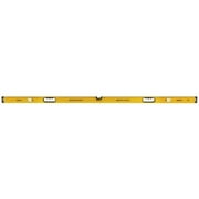 Johnson Level 9872-HH 72 in. Aluminum Box Beam Level with Hand Holes - 3 Vial