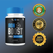 Iron Boost Pro High Performance Supplement, IronBoost (60 Capsules)