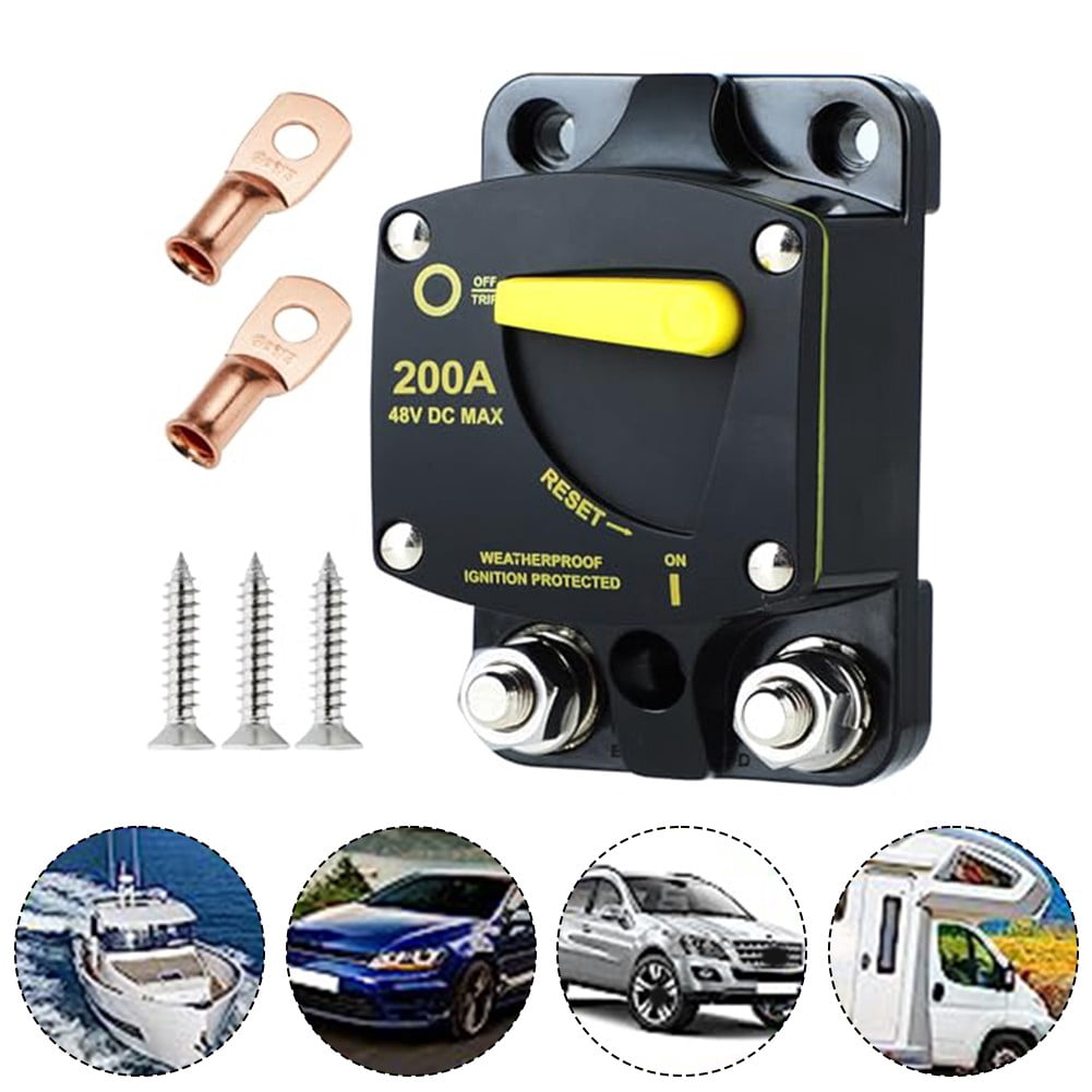 For Power Surges Circuit Breaker Variety Of Current Options for Battery Chargers 300A