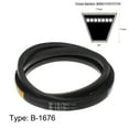 thumbnail image 2 of Unique Bargains B-1676 V-Belts Drive Belt, 1676mm Inner Girth, Rubber, for Power Transmission, 2 of 6