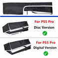 thumbnail image 2 of For PS5 Pro Dust Cover, Horizontal Mode Dustproof Shell Protective Sleeve For PS5 Pro Disc & Digital Console, Oxford Cloth Anti-Scratch Waterproof Easy Access Cable Port, 2 of 8
