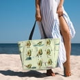 thumbnail image 6 of Daiia Avocado for Exercise Beach Travel Bag - Water-Resistant Beach Bag, Lightweight Tote with 7 Pockets for Women and Men - Gym,Pool,Camping,Reusable Grocery Bag, 6 of 7