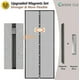 thumbnail image 4 of Window Door Mosquito Net 120x220 cm, Latest Models 2023, Mosquito Repellent Curtain, No Drilling Required - Black, 4 of 4