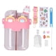thumbnail image 2 of Botella De Bebida, Tapa Emergente, Tazas Divididas, Botella De Agua Kawaii, 780ml, Portátil, Doble Uso Con Pegatinas Para Exteriores, 2 of 7