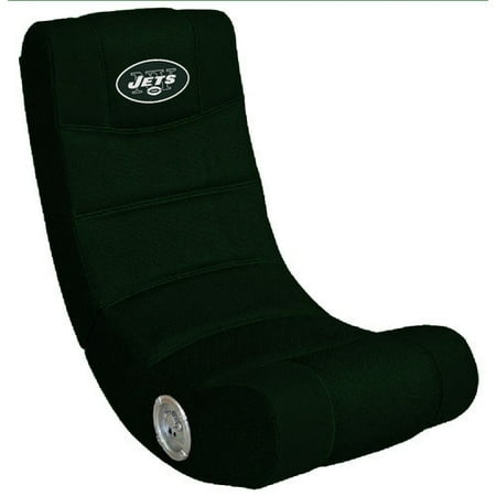 New York Jets Video Gaming Chair with Blue Tooth