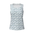 thumbnail image 4 of Lsque Polar Bears And Snowy Winter Printed Workout Tank Tops for Women, Athletic Sports Tank Tops, Compression Sleeveless Dry Fit Shirts,Sleeveless Yoga Shirt-Medium, 4 of 9