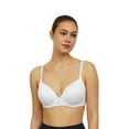 thumbnail image 6 of Women Bras 6 Packs T-Shirt Bras Full Coverage Comfortable Everyday Wear Size A to DDD Cups Bra 32B (S9991), 6 of 7