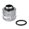thumbnail image 1 of Raccord de compression pour refroidissement par eau pour tube acrylique rigide 10 x 14 mm (argent), 1 of 4