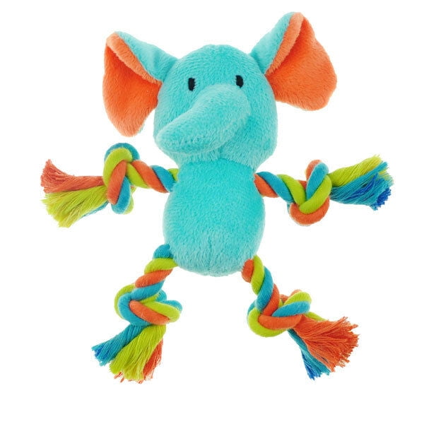 plush rope dog toys
