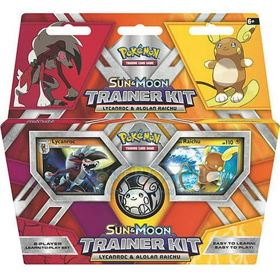 Pokémon Trading Cards: Sun Moon Lycanroc & Alolan Raichu Trainer