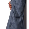 thumbnail image 3 of Mondetta Ladies' Long Softshell Hooded Jacket, Blue XS, 3 of 3